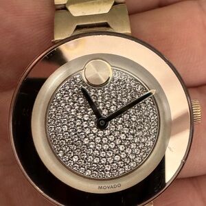 Pre-owned Movado Bold Rose Gold